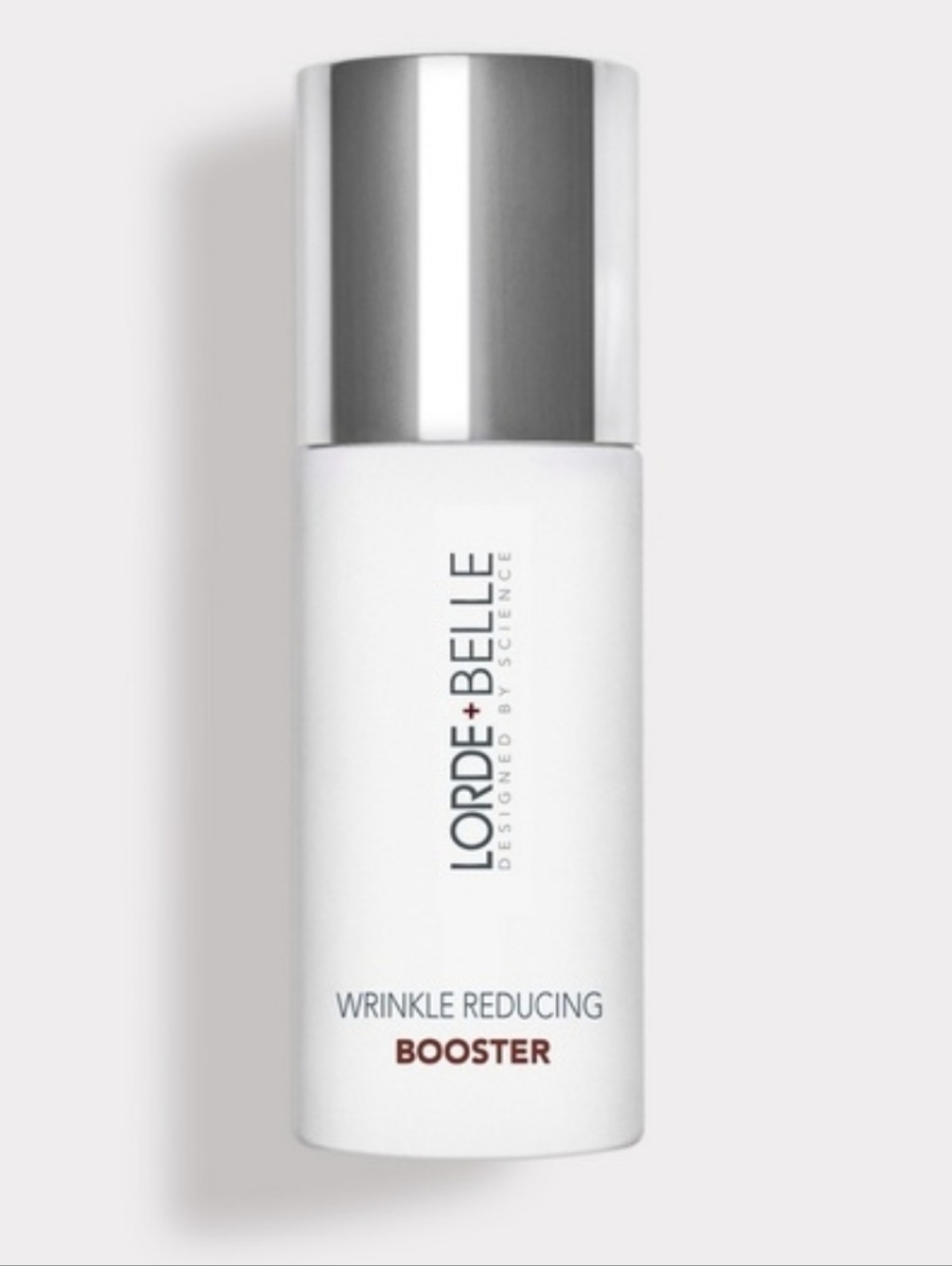 Lorde + Belle Wrinkle Reducing Booster - White & Burgundy Packaging